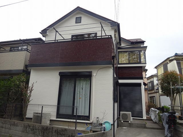 【施工実績222】外壁塗装・屋根塗装:埼玉県所沢市