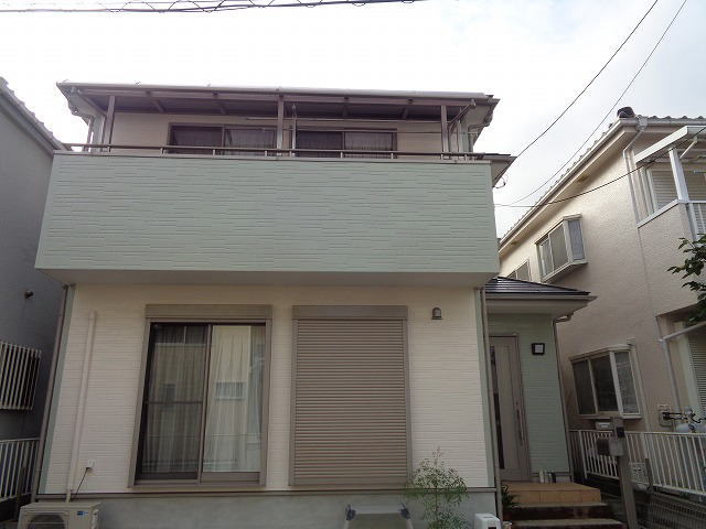 【施工実績290】外壁塗装・屋根塗装:埼玉県川口市