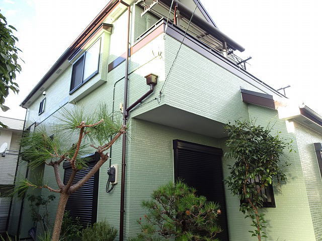 【施工実績294】外壁塗装・屋根重ね葺き:埼玉県越谷市