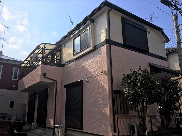 【施工実績298】外壁塗装・屋根塗装:埼玉県所沢市