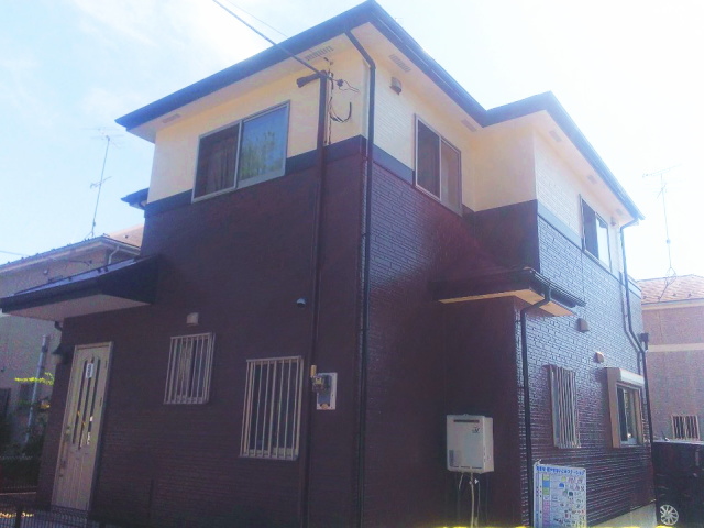 【施工実績302】外壁塗装・屋根塗装:群馬県館林市